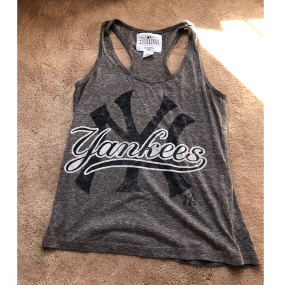 NY Yankees Tank Size S